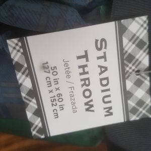 Waterproof Stadium throw 50" X 60" NWT